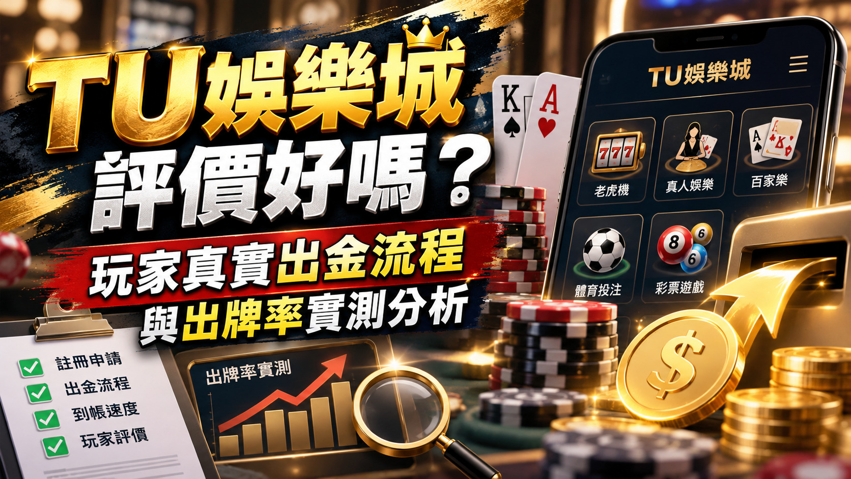 TU娛樂城評價好嗎？玩家真實出金流程與出牌率實測分析